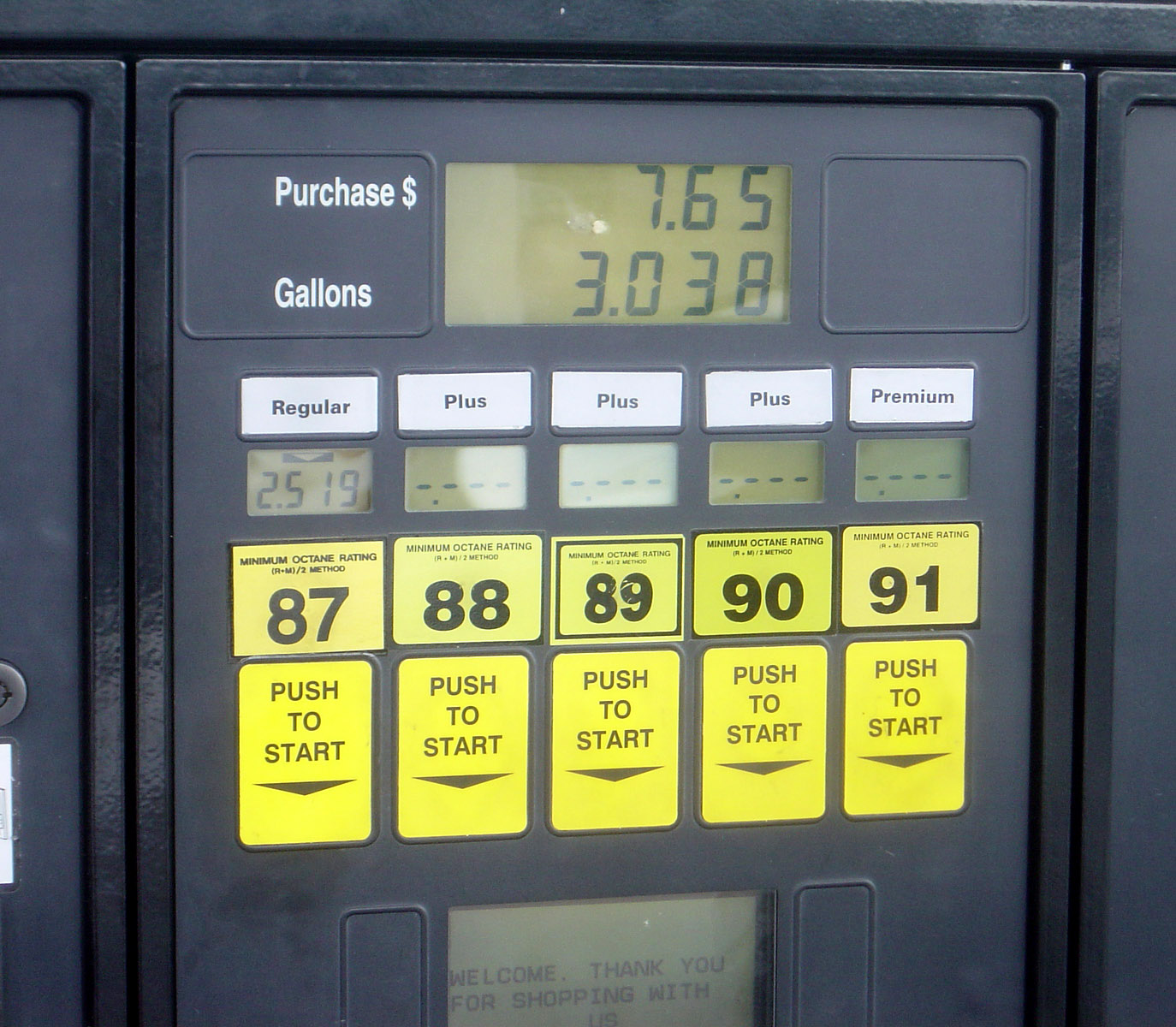 What octane gas should i use in my bmw #3