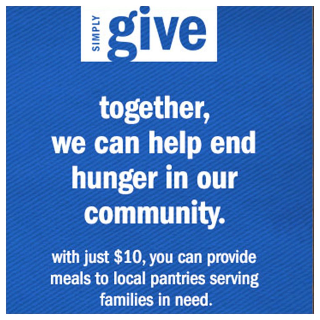 Simply Give Organization Informational Graphic